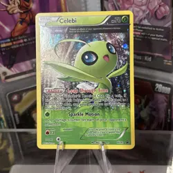 Pokemon 2015 XY Promo Celebi XY93 - Holo Special Illustration Rare Card LP - Image 1