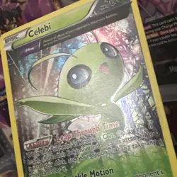 Pokemon 2015 XY Promo Celebi XY93 - Holo Special Illustration Rare Card LP - Image 4