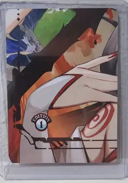 VCARD Awakened Worlds 1st Edition Puzzle Rule Card Art Bottom Left Corner - Image 1