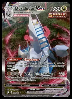 Pokemon Cards Duraludon VMAX 220/203 Evolving Skies Alternate Art NM - Image 1