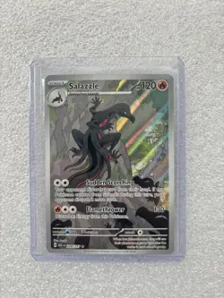 Pokemon Salazzle 224/217 Holo Fire Stage 1 2026 120HP 130 Attack Duke Card - Image 1