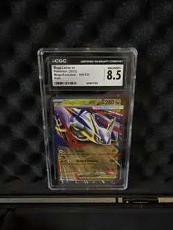 2025 Pokemon Mega Evolutions Mega Latias Ex 100/132 CGC 8.5 NM-MINT Graded Card - Image 1