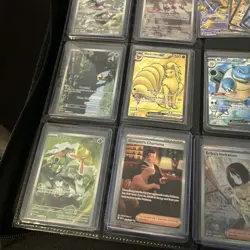 Pokemon 151 Holo Full Art Card Lot Giovannis Charisma Erika's Invitation Psyduck - Image 4