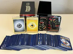 Lot of Pokemon TCG SEALED Energy Packs, 316 Loose Cards, & Card Covers in Box - Image 3