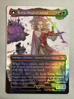 MTG / Terra, Magical Adept / FIN / #323 / FOIL (Borderless) / Mythic / NM - Image 1