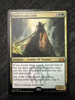 Underrealm Lich Guilds of Ravnica Regular - Image 1