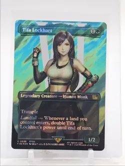 TIFA LOCKHART 2025 MAGIC THE GATHERING FINAL FANTASY FOIL RARE D 1/2 Q6095 - Image 1