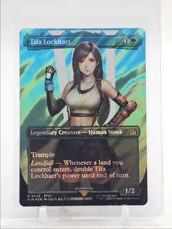 TIFA LOCKHART 2025 MAGIC THE GATHERING FINAL FANTASY FOIL RARE C 1/2 Q6095 - Image 1