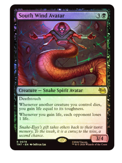 South Wind Avatar - Foil Teenage Mutant Ninja Turtles MTG - Image 1