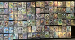 Pokemon Card Game Japanese Lot Set 100 CARD Art Rare Ar Chr Different Types BULK - Image 1