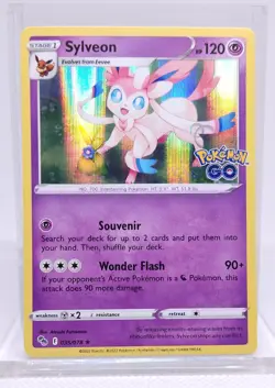 Pokemon Holo Sylveon 035/078 Holo Rare Pokemon GO - Image 1