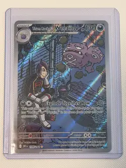 Pokemon TCG Team Rockets Weezing Destined Rivals 199/182 NM Condition - Image 1