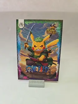 Zoro (Pikachu) #122 - Wave Holo - Electric Pikachu Cosplay - Pokemon - Image 1