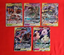 Pokemon Card TAG TEAM GX sm12a RR 5 Card Lot Japanese 001 053 067 072 094 - Image 1