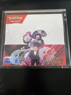 Pokemon TCG Destined Rivals Booster Box Brand New & Sealed Mint Box w/Case - Image 1