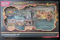 Pokemon TCG Charizard EX Special Collection Kit - Oversize, Promo, Booster - Image 1