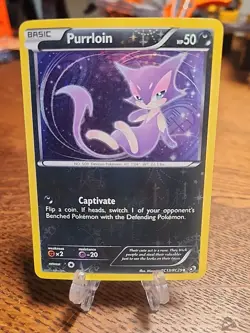 Purrloin RC13/RC25 Holo Radiant Collection 2013 Pokemon TCG - Image 1