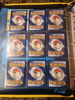 Pokemon Collection Binder Vintage Lot of Cards Holos Rares WoTC E-Reader Etc - Image 2