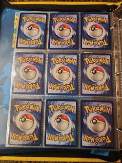 Pokemon Collection Binder Vintage Lot of Cards Holos Rares WoTC E-Reader Etc - Image 5