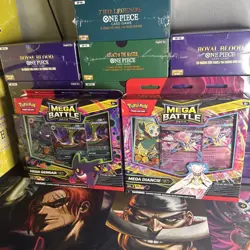 Pokemon Mega Battle Deck Bundle (Mega Gengar Ex, Mega Diancie Ex), New, Sealed - Image 1