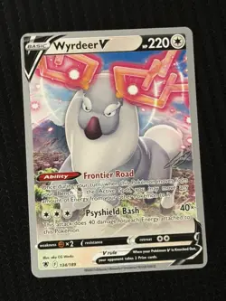 Pokemon TCG Wyrdeer V 134/189 Yokohama World Championships 2023 NM - Image 1