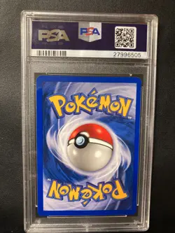 PSA 9 Shadowless Impostor Professor Oak - Mint Pokemon Game Card WOTC - Image 2