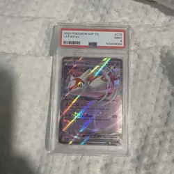 PSA 9 - 2024 S&V Surging Sparks Latias ex 076/191 Pokemon Card - Image 1