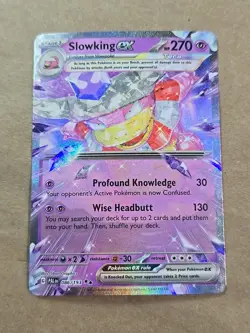 SLOWKING ex 086/193 PALDEA EVOLVED POKEMON TCG ULTRA RARE PACK FRESH - Image 1