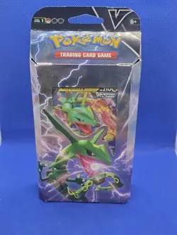 Sealed Pokemon TCG Rayquaza V Battle Theme Deck - 60 Card Ready To Play Deck - Image 1