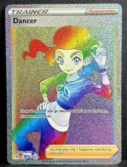 2021 😺 Dancer Pokemon Fusion Strike 274/264 Full Art Trainer Secret Ultra Rare - Image 1