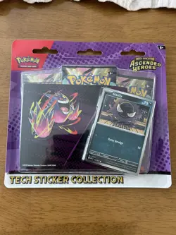 Pokemon TCG Mega Evolution Ascended Heroes Tech Sticker Collection Gastly - Image 1
