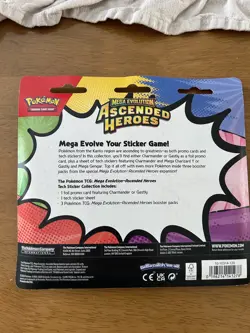 Pokemon TCG Mega Evolution Ascended Heroes Tech Sticker Collection Gastly - Image 2