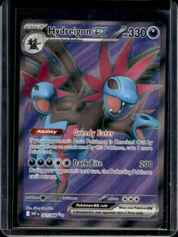 2025 Pokemon White Flare Hydreigon ex Ultra Rare #161/086 - Image 1