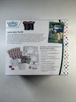 Pokemon TCG: S & V Pokemon 151 Elite Trainer Box ETB New Factory Sealed # 1 820650853159 - Image 5