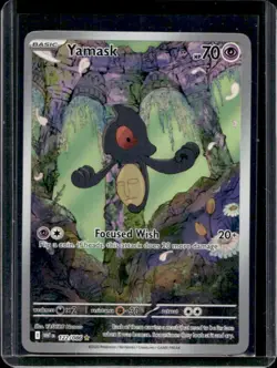 2025 Pokemon White Flare Yamask Illustration Rare #122/086 - Image 1