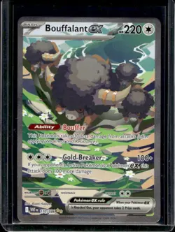 2025 Pokemon White Flare Bouffalant ex Special Illustration Rare #170/086 - Image 1