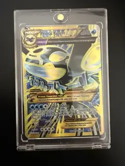 Pokemon Primal Kyogre EX Ultra Rare Full Art Holo 96/98 Ancient Origins 240 HP - Image 1