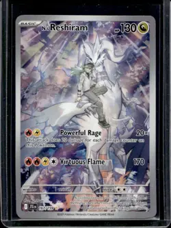 2025 Pokemon Journey Together N's Reshiram #167/159 - Image 1