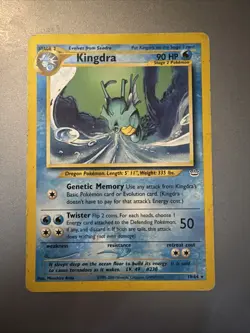 Kingdra - 19/64 - Pokemon - Neo Revelation - Rare - 2000 - Vintage - Non-Holo - Image 1