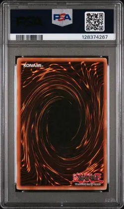 2004 Yu-Gi-Oh! Black Luster Soldier Envoy of the Beginning IOC-025 Chaos PSA 7 - Image 2