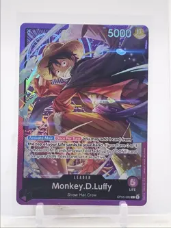 MONKEY D. LUFFY 2023 ONE PIECE SOUND LOADER VOLUME 1 LEADER B #60 Q6095 - Image 1