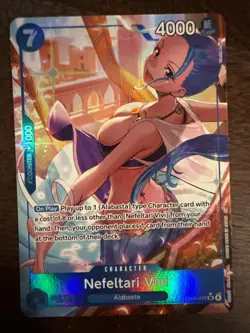 In Hand! One Piece EB04-025 Nefeltari Vivi Alt Art OP14 The Azure Sea’s Seven NM - Image 1