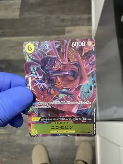 One Piece CCG Nico Robin Op09 Alt Art Jp - Image 2