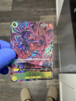One Piece CCG Nico Robin Op09 Alt Art Jp - Image 3