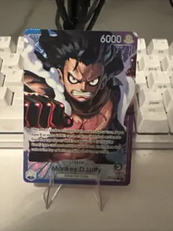 Monkey.D.Luffy (040) (Alternate Art) OP11-040 A Fist of Divine Speed Foil - Image 1
