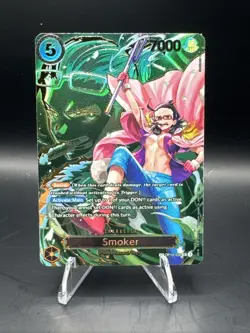 Smoker - OP10-030 (SP) - Carrying On His Will (OP13) One Piece Card Game - Image 1