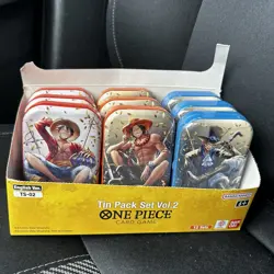 One Piece Tin Set Vol 2 (Partial Case- 9 Tins Total) - Image 2