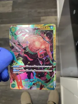 One Piece CCG Roronoa Zoro Alternate Art Foil - Image 2