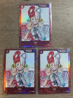 3x Uta (Premium Card Collection -ONE PIECE FILM RED Edition-) OP01-005 - Image 1