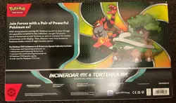 Pokemon Trading Card Game Incineroar ex and Torterra ex Special Collection Box - Image 2